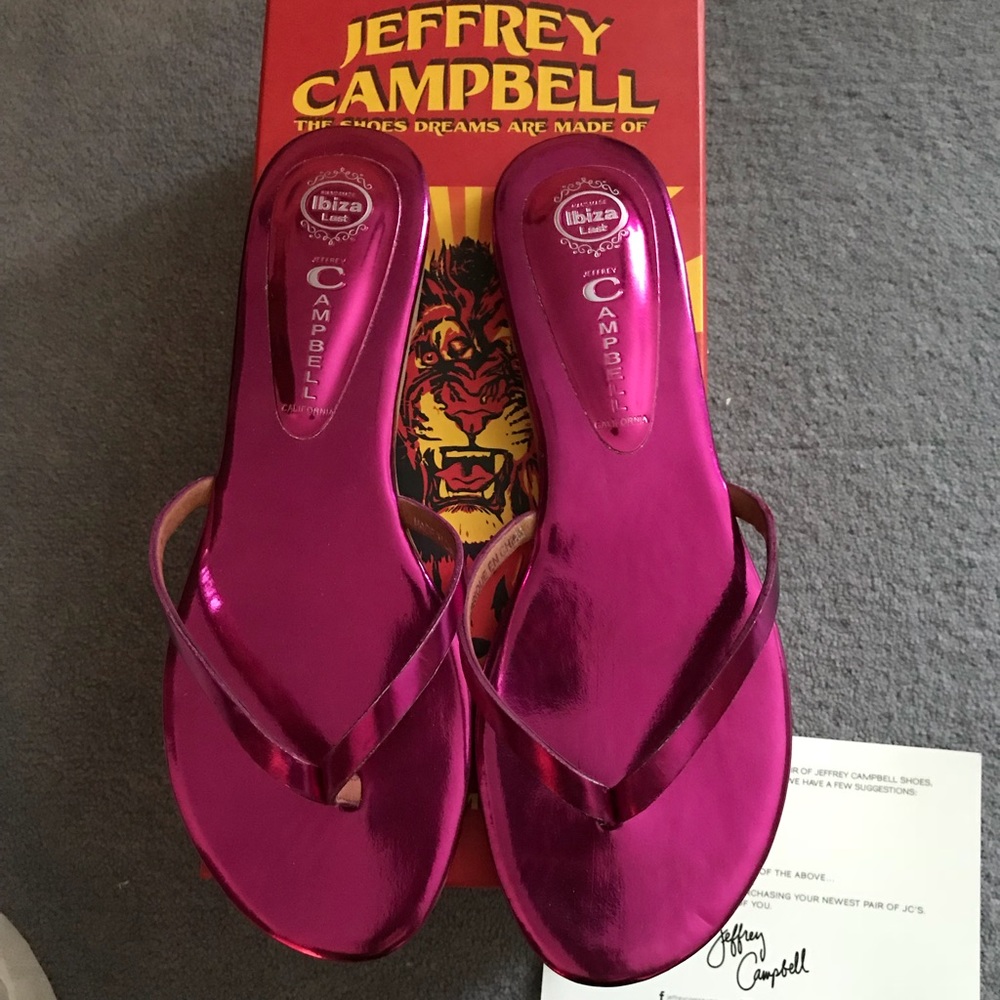NWOT Jeffrey Campbell Limited Edition Sandals